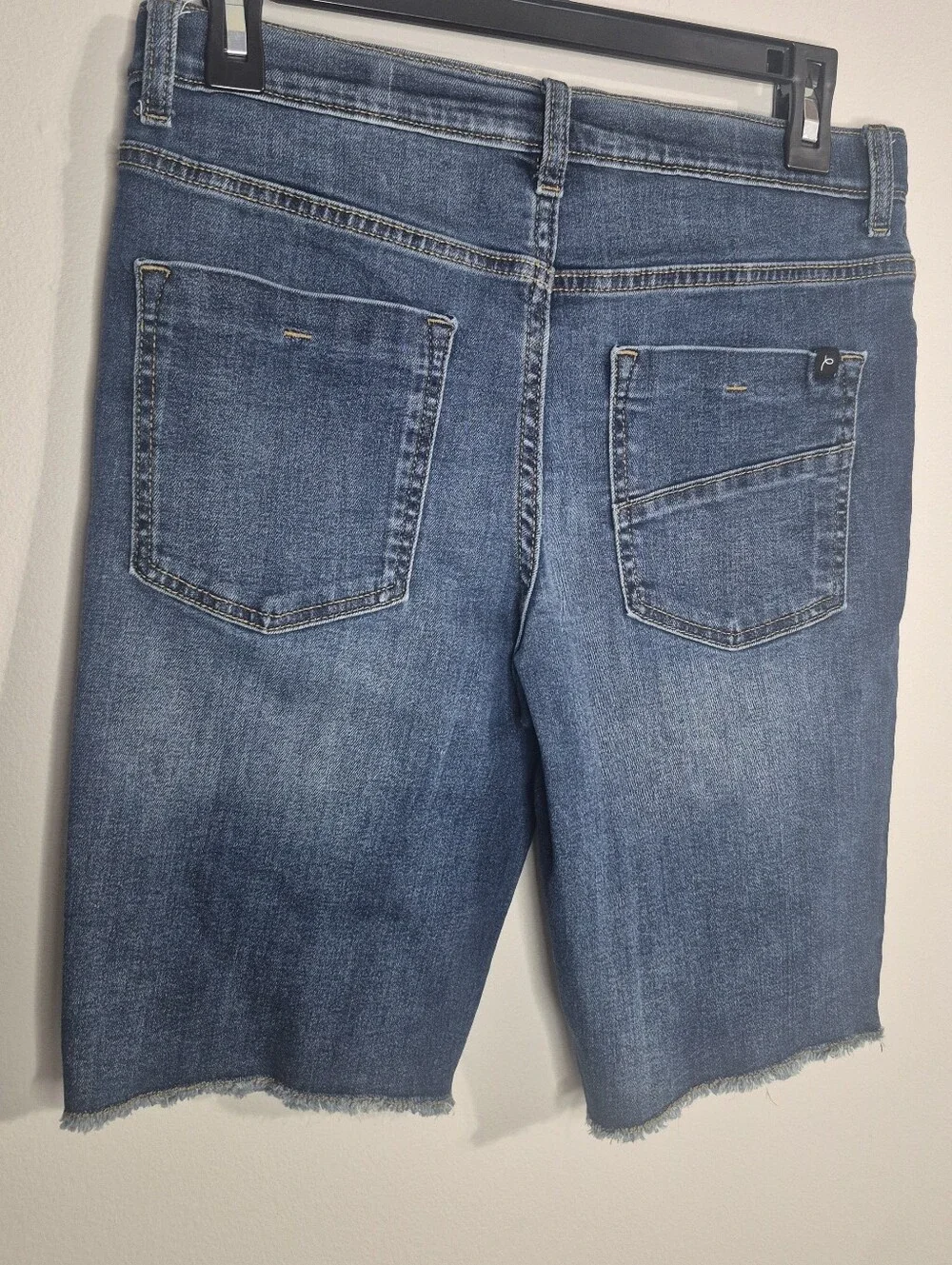 Art Class Distressed Girls Size 16 Denim Shorts - Blue